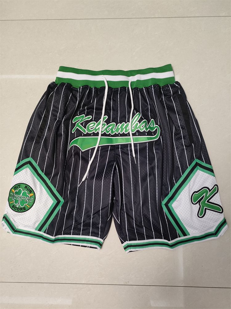 2025 Men NBA KEKAM JUST.DON Shorts Black style 1-0